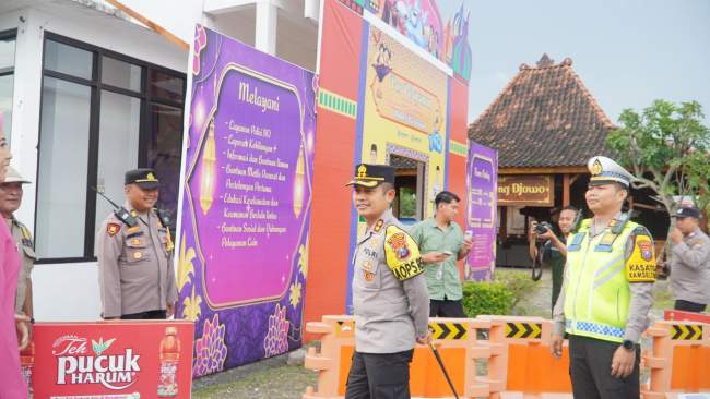Tak Mau Ada Celah, Kapolres Pasuruan Cek Langsung Kesiapan Pos Mudik