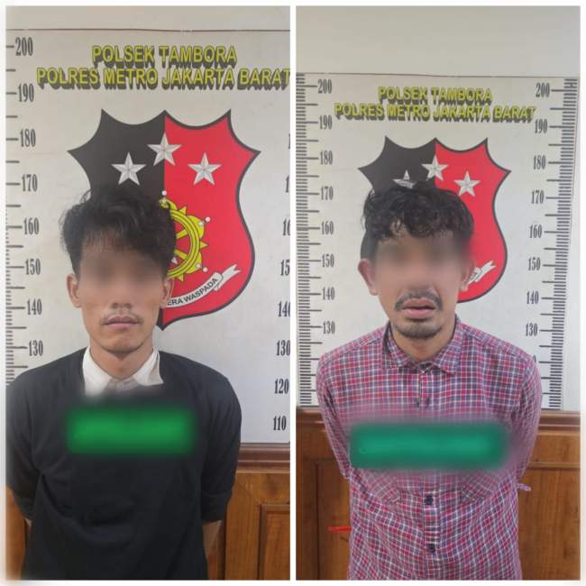 Modus Minta Sumbangan, Dua Pencuri HP di Tambora Diringkus Polisi