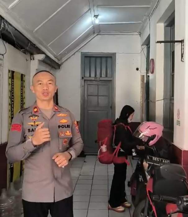 Polsek Bubutan Polrestabes Surabaya Sediakan Penitipan Kendaraan Gratis saat Mudik Lebaran
