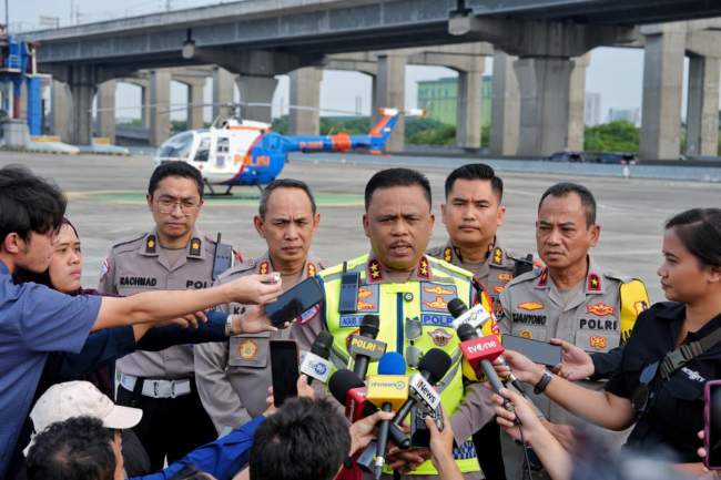 Korlantas Polri Resmi Akhiri One Way Nasional Arus Mudik Lebaran, Fokus Pengamanan Idulfitri