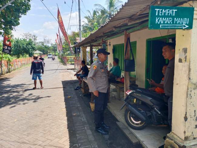 Sinergitas TNI-Polri, Pengamanan Wisata Pantai Watu Pecak Ditingkatkan Saat Libur Lebaran