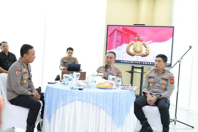 Kapolda Sumsel Gelar Coffe Morning, Evaluasi Kinerja dan Perkuat Profesionalisme Jajaran
