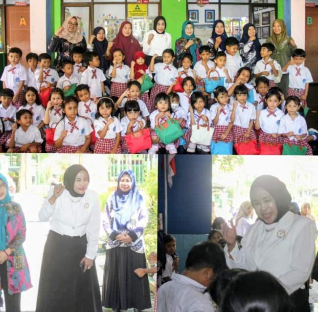 Soroti Ruang Belajar Di TK Sultan Agung, Wabup Sidoarjo Juga Berikan Sentuhan Kepedulian Kepada Anak Anak.