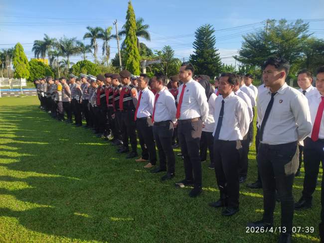 Kapolres Ogan Ilir Tekankan Peran Polri sebagai Penyaring Informasi dan Penguatan Kepercayaan Publik Jelang HUT Bhayangkara