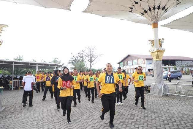 TKJ Ceria, Personel Kediri Jalani Uji Kesamaptaan Jasmani