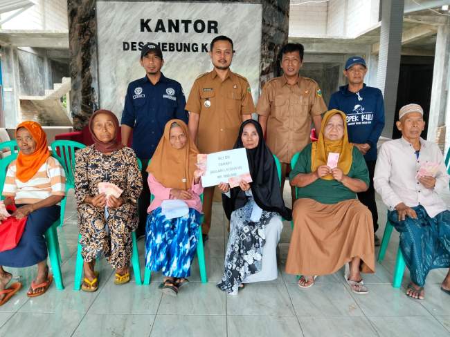 Pemdes Jebung Kidul Salurkan BLT DD 2026 Tahap 1,2 dan 3 Kepada Lansia Miskin Exstrim