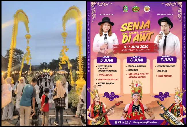 Pemanfaatan Alam Tak Sebatas Pada Sumberdaya Senja AWT Banyuwangi, Manfaatkan Sumberdaya Jadi Wisata