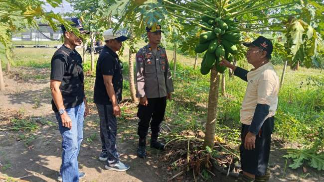 Dukung Ketahanan Pangan, Polri Ajak Masyarakat Manfaatkan Lahan Kosong