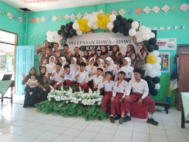 Perpisahan SDN Sumber Mujur 05 Lepas Siswa Kelas 6 dengan Doa & Amal Jariyah