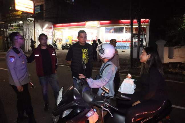 Antisipasi Curas, Curat dan Curanmor, Polres Jakbar Gelar Razia dan Patroli Skala Sedang