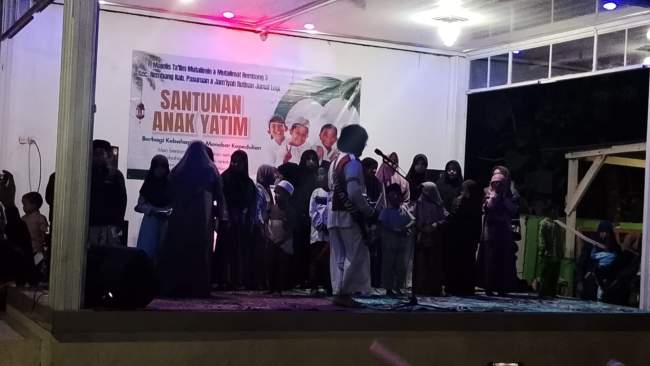 Majelis Mutalimin, Mutalimat, Jami’yah Rutinan Rembang 3, Gelar Santunan Anak Yatim