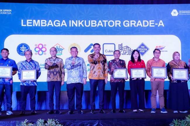 PENGHARGAAN PEMERINGKATAN LEMBAGA INKUBATOR TAHUN 2026
