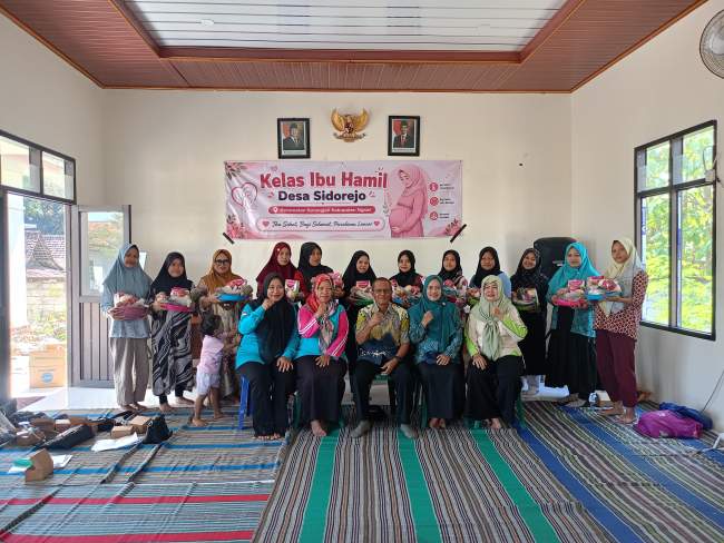 KELAS IBU HAMIL DESA SIDOREJO