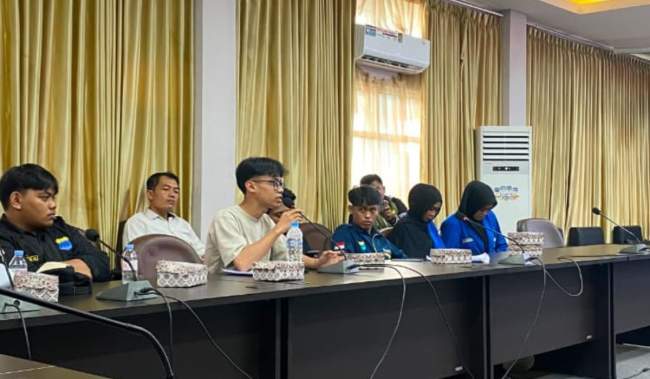 Pelayanan Penyeberangan Jadi Sorotan, PMII Universitas Mulawarman Sampaikan Tiga Tuntutan ke Dishub Kaltim