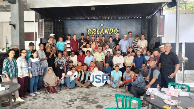 “Seduluran Selawase”, Pensiunan PT Surya Pamenang Kediri Rutin Gelar Silaturahmi ke-9