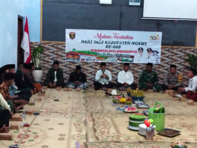 MALAM TIRAKATAN HARI JADI KABUPATEN NGAWI KE- 668 PEMDES KARANGGUPITO TA 2026