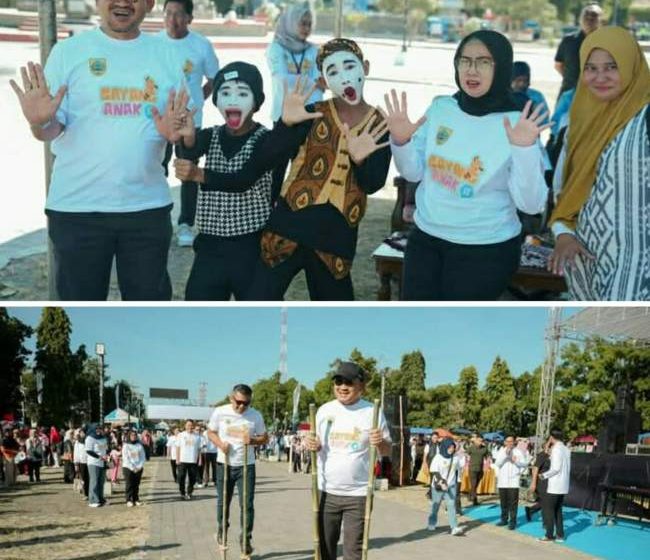 Bupati Pemalang Membuka Festival Sayang Anak Dalam Rangka Hari Anak Nasional Ke- 42 Tahun 2026