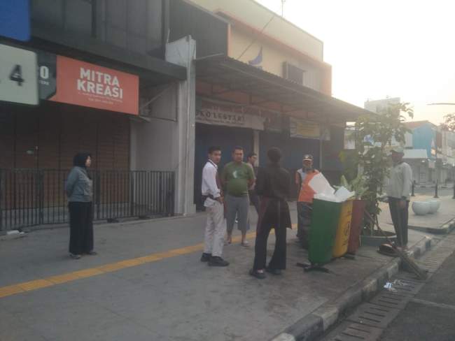 Kepala DLH Lakukan Sidak,Himbau Pelaku Usaha Pilah Sampah Organik Dan Anorganik