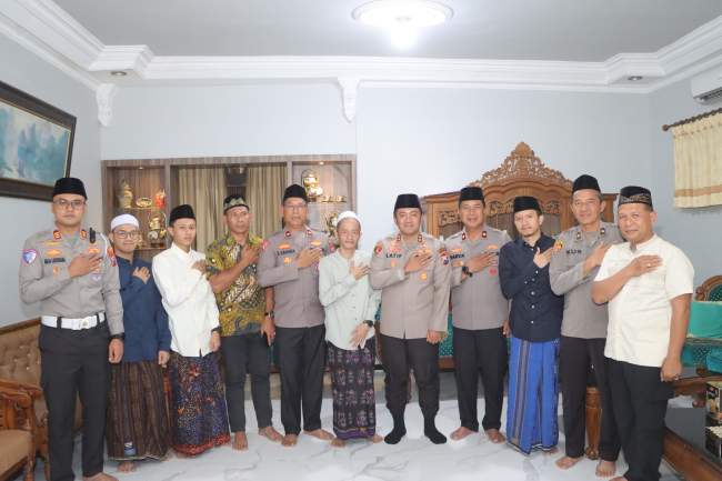 Kapolres Kediri Rangkul Ulama di Awal Kepemimpinan, Perkuat Sinergi Jaga Kamtibmas