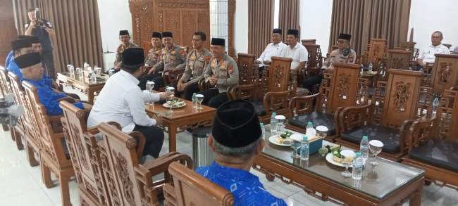 Kapolres Kediri Kota Jalin Silaturahmi dengan Ponpes Wali Barokah, Pererat Sinergi Polri dan Ulama