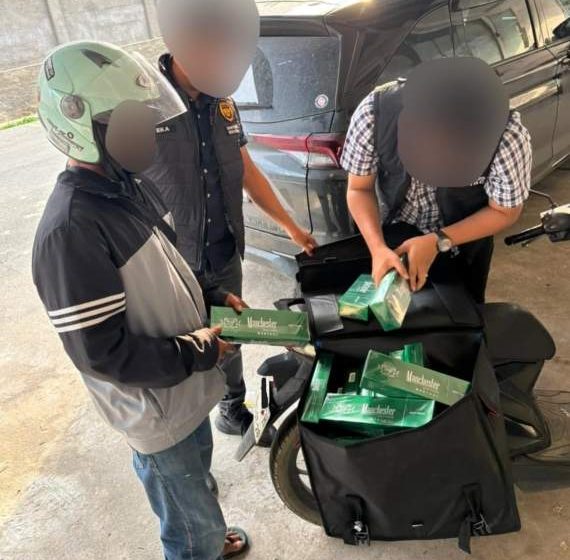 Puluhan Ribu Batang Rokok Berbagai Merk Diamankan Dalam Operasi Cukai